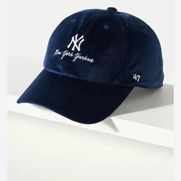 Anthropologie | Accessories | Anthropologie Navy Blue Velvet  display picture 1